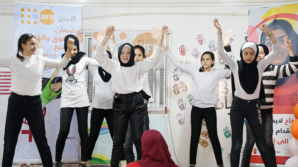  Girls Shine: A New Center in Za’atari Camp puts Adolescent Girls in the Lead