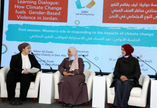 Learning dialogue on Gender-based Violence and Climate Change in Jordan