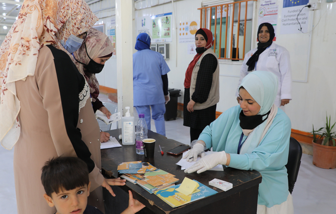 In Focus: UNFPA-Supported SRH Clinic in Zaatari