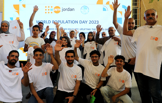 Successful Celebration of World Population Day 2023 at Souq JARA, Jabal Amman