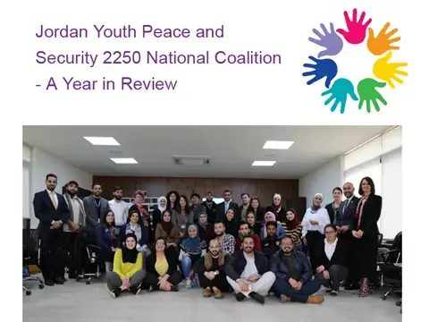 Jordan Youth Peace and Security 2250 National Coalition - A Year in Review