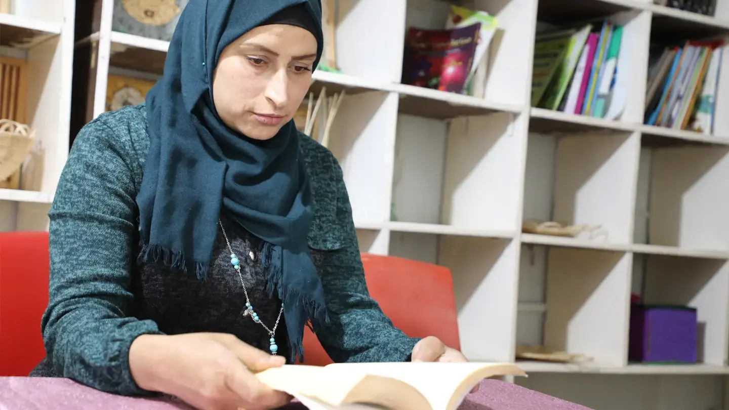 Rabia Writes a New Chapter in Her Life in Zaatari: from Suffering to Empowerment