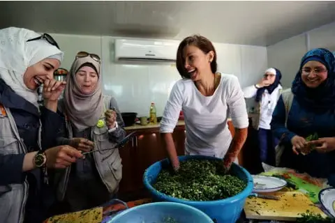 UNFPA Goodwill Ambassador Ashley Judd Visits Refugees in Jordan