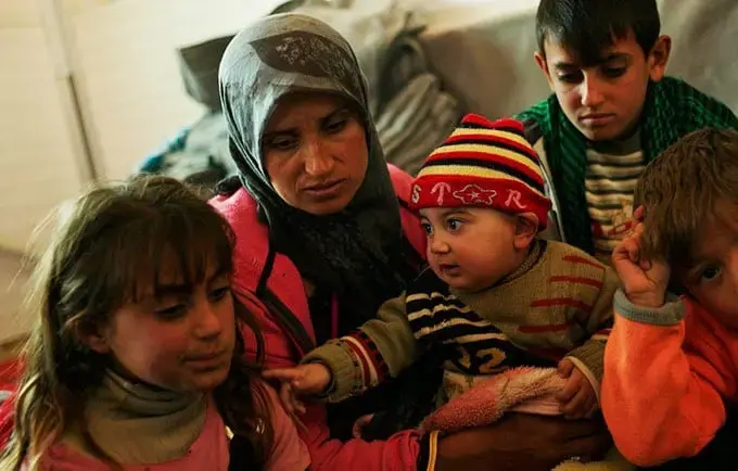 Amid brutal winter, safe births for Syrian refugees