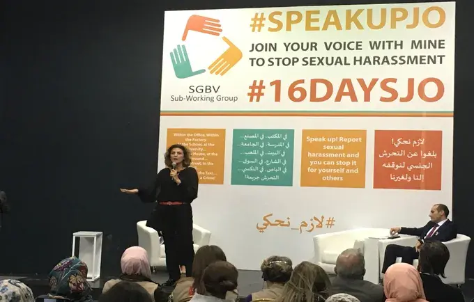 #SpeakUpJO Fair Commemorates Collective Efforts to Prevent and Respond to Gender-Based Violence in Jordan