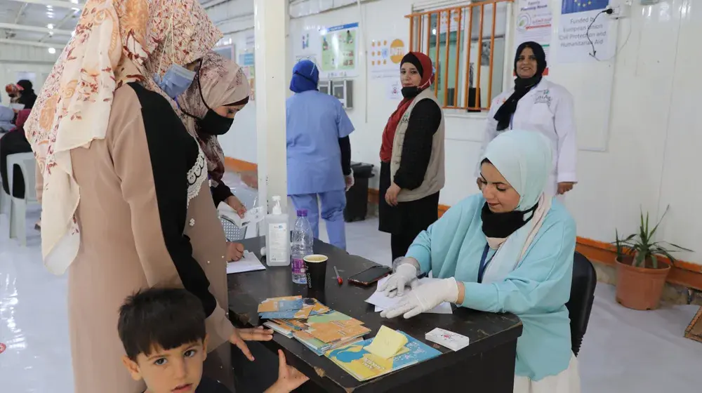 In Focus: UNFPA-Supported SRH Clinic in Zaatari