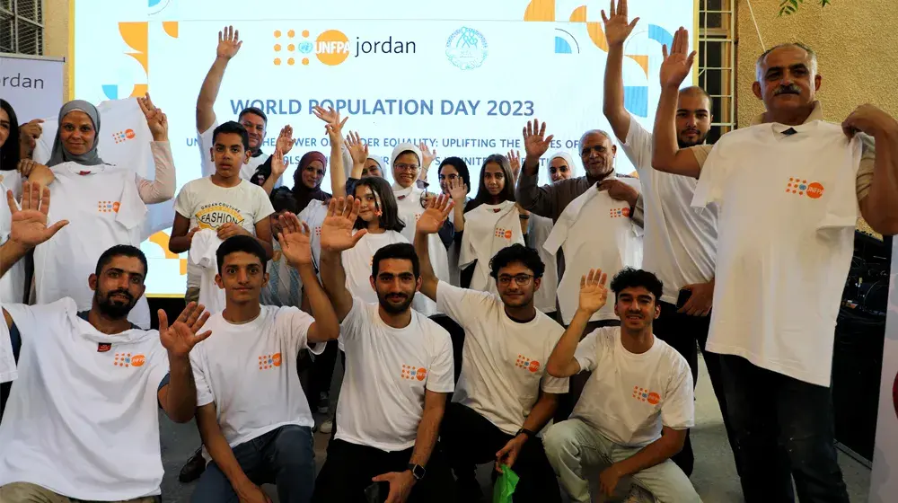 World Population Day 2023 Celebration at Souq JARA, Jabal Amman