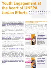 Youth Engagement at the heart of UNFPA Jordan’s Efforts